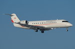 Airzena Georgian Airways Canadair CL-600-2B19 Challenger850 4L-GAA, cn(MSN): 8046,
Zürich-Kloten Airport, 22.01.2016.