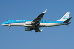 KLM Cityhopper Embraer ERJ-190STD (ERJ-190-100) PH-EZO, cn(MSN): 19000345,
Zürich-Kloten Airport, 16.08.2016.