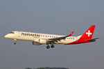 Helvetic Airways, HB-JVM, Embraer Emb-190LR, 31.August 2016, ZRH Zürich, Switzerland.