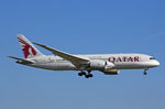 Qatar Airways, A7-BCC, Boeing 787-8, 29.September 2016, ZRH Zürich, Switzerland.