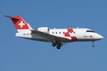 REGA - Swiss Air Ambulance Canadair CL-600-2B16 Challenger 604 HB-JRA, cn(MSN): 5529,
Zürich-Kloten Airport, 10.03.2016.
