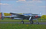 Red Bull N25Y; Lockheed P-38 Lightning; Maribor Flughafen MBX, Flying Bulls Training Camp; 29.4.2022