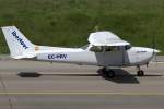 Private, EC-HRV, Cessna, 172M Skyhawk, 08.05.2013, GRO, Girona, Spain         
