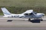 Private, G-AZVP, Reims-Cessna, F177RG Cardinal, 21.09.2015, GRO, Girona, Spain         