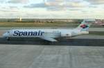 Spanair, EC-KHX, Boeing, B717-2K9, 24.10.2010, PMI, Palma de Mallorca, Spain 



