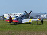North American P-51C Mustang, NL61429, Tuskegee, Sun`n Fun Warbirds, Lakeland-Linder Int.