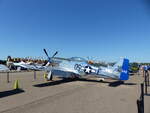 North American P-51D Mustang, NL451WW, Tiger`s Revenge, Sun`nFun Warbirds, Lakeland-Linder Int.