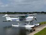 Cessna 172M Skyhawk, N1430V, Lake Jesse Browns Seaplane Base (Winter Haven) GIF/KGIF, 20.4.2026