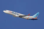 FlyDubai, A6-FKA, Boeing B737-8MAX, msn: 61010/8353, 31.Januar 2026, DXB Dubai, VAE.