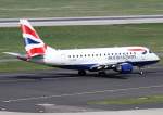 British Airways - City Flyer, G-LCYD, Embraer, 170 STD, 02.04.2014, DUS-EDDL, Dsseldorf, Germany