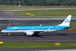 KLM Cityhopper (WA-KLC), PH-EZT, Embraer, 190 STD, 22.08.2015, DUS-EDDL, Düsseldorf, Germany