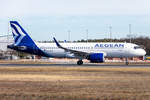 Aegean Airlines, SX-NEB, Airbus, A320-271N, 14.02.2021, FRA, Frankfurt, Germany        