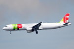 CS-TJG TAP - Air Portugal Airbus A321-211  am 06.08.2016 in Frankfurt beim Landeanflug