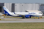 IndiGo, D-AUBL (later Reg.: VT-IVY ), Airbus, A320-271M, 22.08.2018, Finkenwerder, Germany       