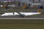 Lufthansa - Augsburg Airways, D-ADHP, deHavilland, DHC-8-402, 25.10.2012, MUC, Mnchen, Germany         