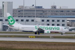 PH-HXE Transavia Boeing 737-8K2(WL)  zum Gate am 13.10.2016 in München