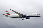 British Airways, G-ZBKC, Boeing 787-9, 01.Juli 2016, LHR London Heathrow, United Kingdom.