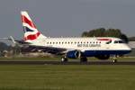 British Airways - City Flyers, G-LCYG, Embraer, ERJ-170, 06.10.2013, AMS, Amsterdam, Netherlands                   