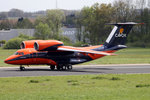 Cavok An-74 UR-CKC nach der Landung auf 03 in MST / EHBK / Maastricht am 03.05.2016
