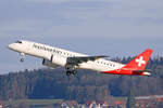 Helvetic Airways, HB-AZD, Embraer E190-E2, msn: 19020031, 26.Dezember 2020, ZRH Zürich, Switzerland.