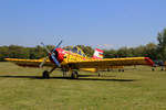 Flugtechnik Gehling, PZL-106AR Kruk, F-FOAB, Flugplatz Bienenfarm, 18.05.2019