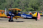 Private Boeing A 75N1 Stearman, N5323N, Stearman and Friends 2021, Flugplatz Bienenfarm, 03.07.2021