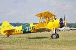 Private Boeing N2-S3 Stearman, N3972U, Stearman and Friends 2021, Flugplatz Bienenfarm, 03.07.2021