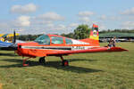 Private Grumman AA5, D-EEHA, Flugplatz Bienenfarm, 07.08.2021