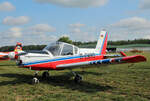Private Zlin Z-42MU, D-EWMS, Flugplatz Bienenfarm, 07.08.2021