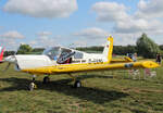 Private Zlin Z-43, D-EKMQ, Flugplatz Bienenfarm, 07.08.2021