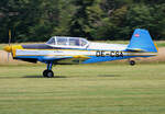 Private Zlin Z-526F, OE-CSA, Flugplatz Bienenfarm, 07.08.2021