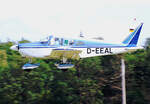 Private Piper PA-28-180 Cherokee D, D-EEAL, Flugplatz Bieinefarm.