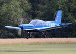 Private Zlin Z-42MU, D-EWMR, Flugplatz Bienenfarm, 07.08.2021