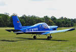 Private Zlin Z-42MU, D-EWMR, Flugplatz Bienenfarm, 07.08.2021