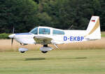 Private Grumman AA-5, D-EKPB, Flugplatz Bienenfarm, 07.08.2021