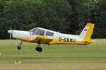 Private Zlin Z-43, D-EKMJ, Flugplatz Bienenfarm, 11.06.2022