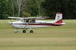 Private Cessna 172, D-EROQ, Flugplatz Bienenfarm, 11.06.2022
