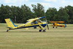 Private PZL-104 Wilga 35A, Boeing A-75N(N2S-3), D-EQXL, Flugplatz Bienenfarm, 11.06.2022