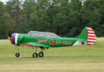Private Yakovlev YAK-52, SP-YON, Flugpalatz Bienenfarm, 11.06.2022