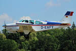 Private Beechcraft C 33A, Debonair, D-EAFY, Flugplatz Bienenfarm, 02.07.2022