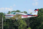 Private Beechcraft F-33 Bonanza, D-EBOM, Flugplatz Bienenfarm, 02.07.2022