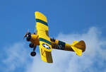 Private N2S-3 Boeing Stearman, N3972U, Flugplatz Bienenfarm, 02.07.2022