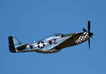Private P-51D Mustang, NL51ZW, Flugplatz Bienenfarm, 02.07.2022