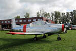 Private Pilatus P 3, F-AZQQ, Flugplatz Bienefarm, 17.09.2022