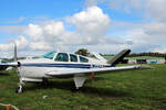 Private Beechcraft V-35 bonanza, D-EEOC, Flugplatz Bienenfarm, 17.09.2022