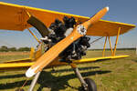 Quax Boeing N2S-3 Stearman, N3972U, Flugplatz Bienenfarm, 13.05.2023