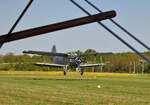 Quax Boeing Stearman, N2S-3, D-EQXL, Private Antonov An-2T, D-FOJN, Flugplatz Bienenfarm, 13.05.2023