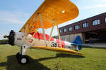 Private A 75N1 Boeing  Stearman, N5527N, Flugplatz Bienenfarm, 01.07.2023