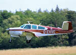 Private Beechcraft V-35 Bonanza, D-EHVC, Flugplatz Bienenfarm , 01.07.2023