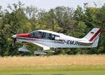 Private Robin DR-400/180 Regent,D-EMJH, Flugplatz Bienenfarm, 01.07.2023